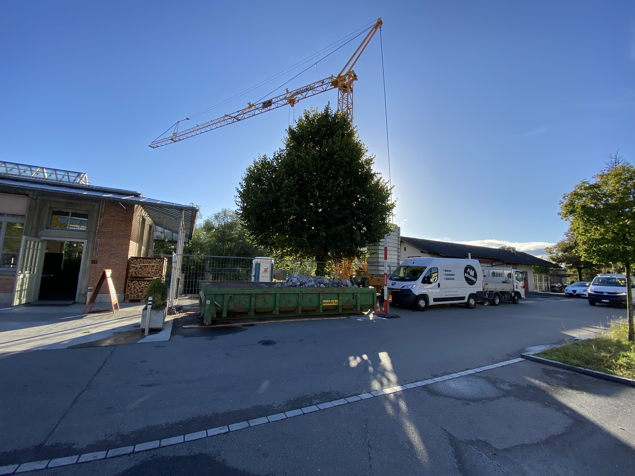Baustelleninstallation